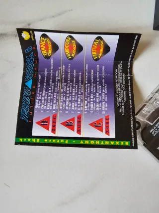 Rexanthony - Techno Shock 5 - 1995 MC musicassetta