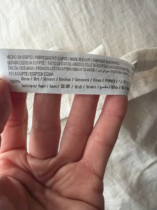 Cortinas Zara Home Lino Beige 140x 270 cm Beige