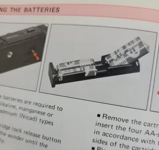 Pentax winder LX manual instrucciones Inglés