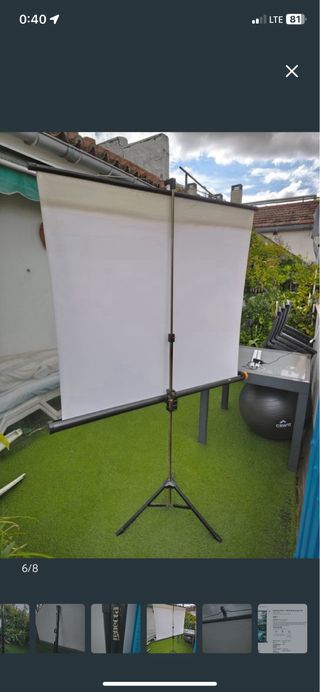 Pantalla Proyector Reflecta 126