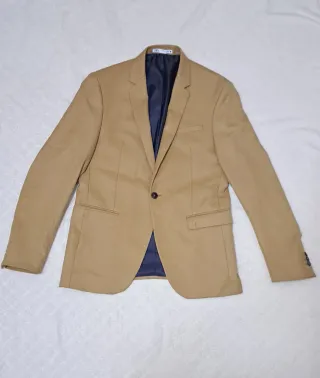 Chaqueta ZARA Beige/Marrón