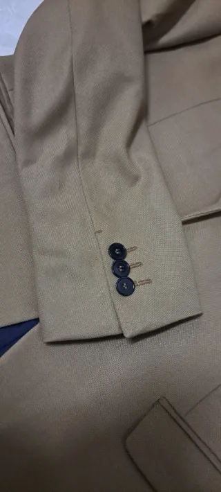 Chaqueta ZARA Beige/Marrón