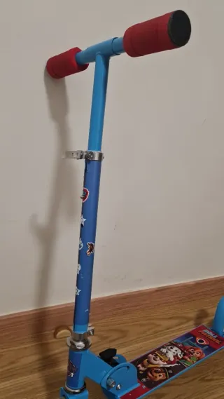 Patinete Patrulla Canina Azul