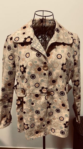 Parka Alba Conde Vintage Flores