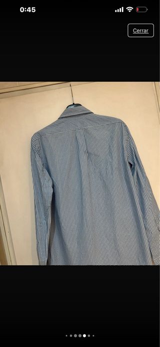 Camisa cuadros azul Polo Ralph Lauren