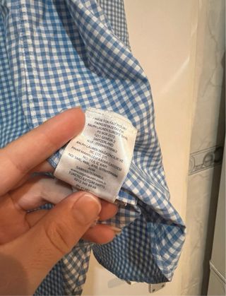 Camisa cuadros azul Polo Ralph Lauren