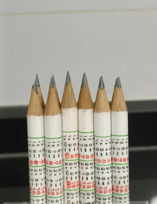 Lote 12 lápices grafito Bleistift Vintage 70s/80s