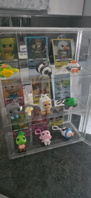 Teca con portachiavi e card