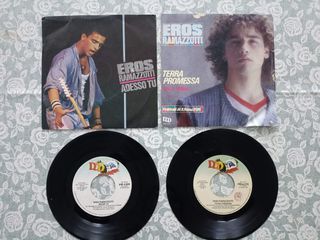 Eros Ramazzotti 45giri Juke-Box Versioni