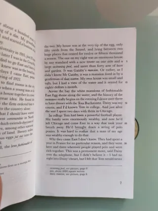 Nivel B2 inglés, Great Gatsby F. Scott Fitzgerald