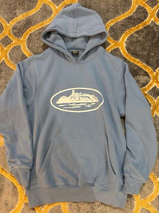 Chandal Corteiz Hoodie y Pantalón Azul