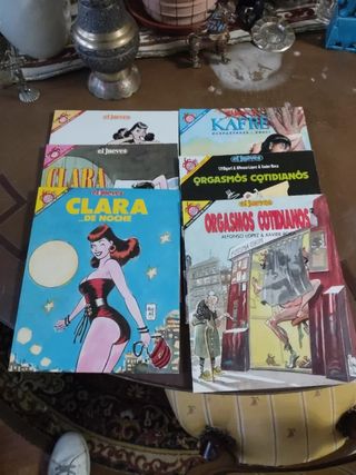 6 TOMOS PENDONES DEL HUMOR REVISTA EL JUEVES