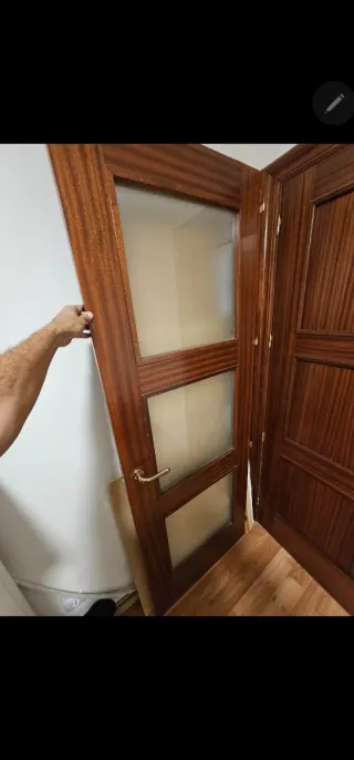 8 Puertas de Paso Madera