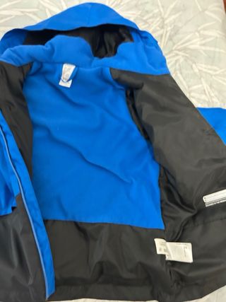 Cazadora esquí niño Wedze azul y negro