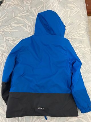 Cazadora esquí niño Wedze azul y negro