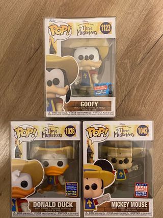 Funko Pop Pack Disney Los 3 Mosqueteros