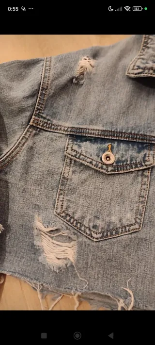 Cazadora vaquera Miss Bonbon