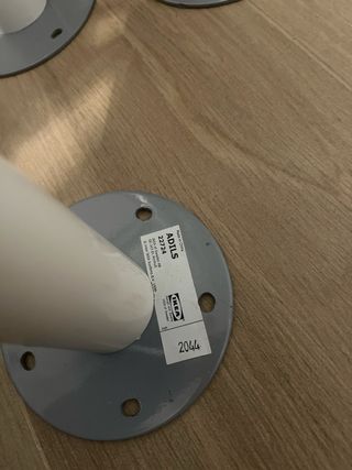 8 Patas Adils Ikea Blancas