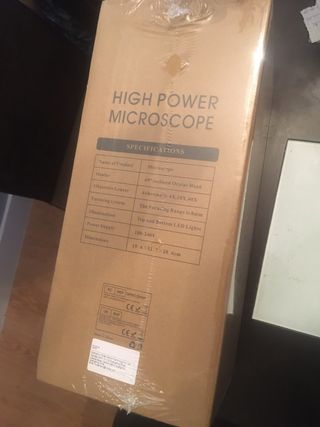 Microscopio MaxLapter 4 objetivos