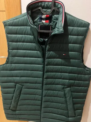 Chaleco Tommy Hilfiger Verde Talla L