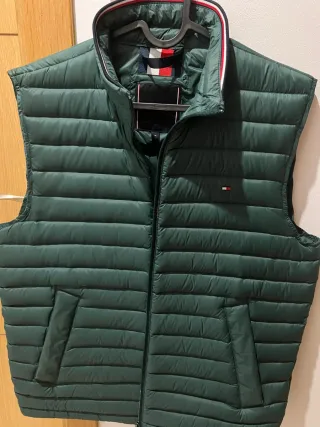 Chaleco Tommy Hilfiger Verde Talla L