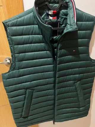 Chaleco Tommy Hilfiger Verde Talla L