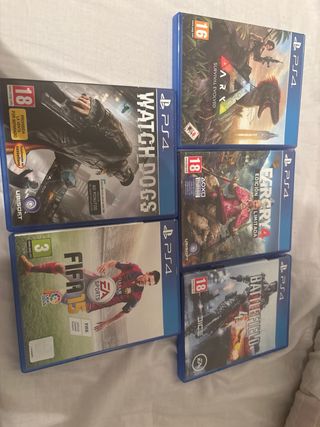 Pack juegos Ps4