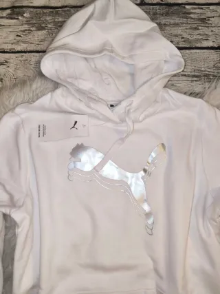 Sudadera Puma Blanca Talla M