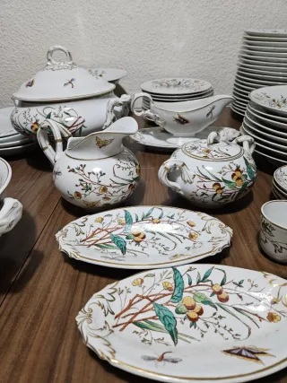 Vajilla Pickman ( aprox 1880-1895)...