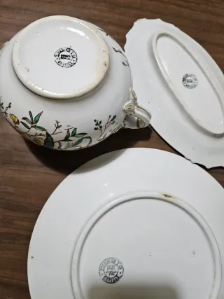 Vajilla Pickman ( aprox 1880-1895)...