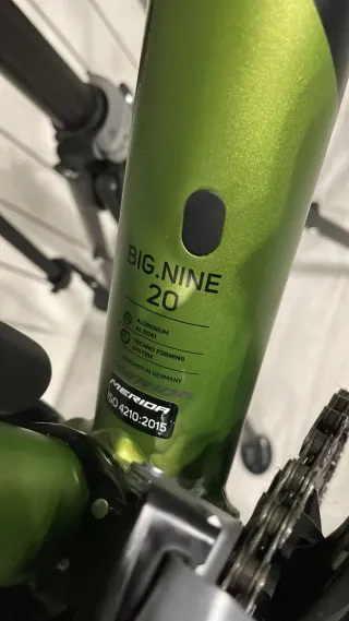 Bicicleta Merida Verde