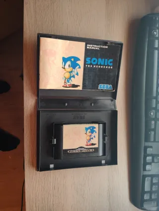 SONIC MEGA DRIVE COMPLETO