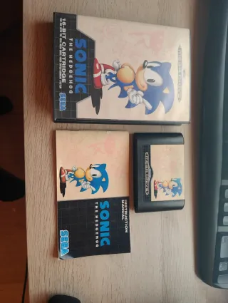 SONIC MEGA DRIVE COMPLETO