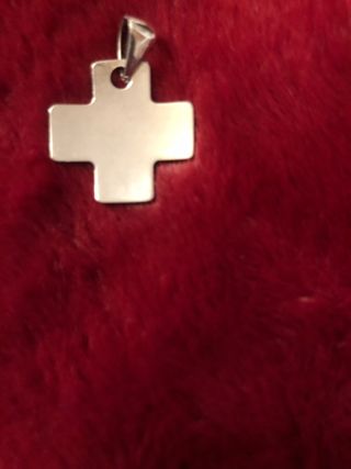 Colgante Cruz Plata