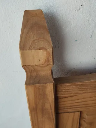 Cabeceros de madera rústicos(uno- 1,35 y dos de 90