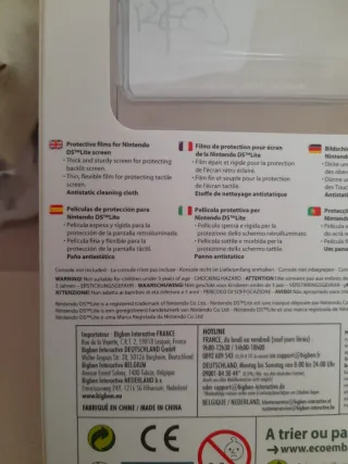 NUEVO.Protectores Pantallas Nintendo DS Lite