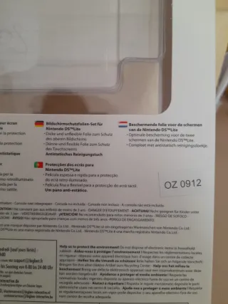 NUEVO.Protectores Pantallas Nintendo DS Lite