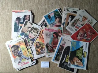 LOTE DE 180 PROGRAMAS DE CINE SIN REPETIDOS