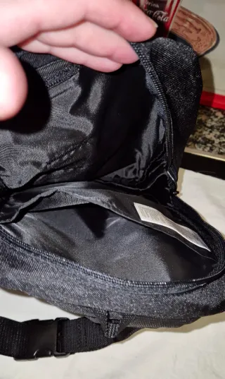 Riñonera Adidas Negra Cruzada