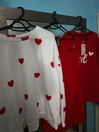 Set Shein Gonna e Felpe Nuove Donna 4XL