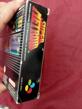 Super Metroid SNES PAL Completo