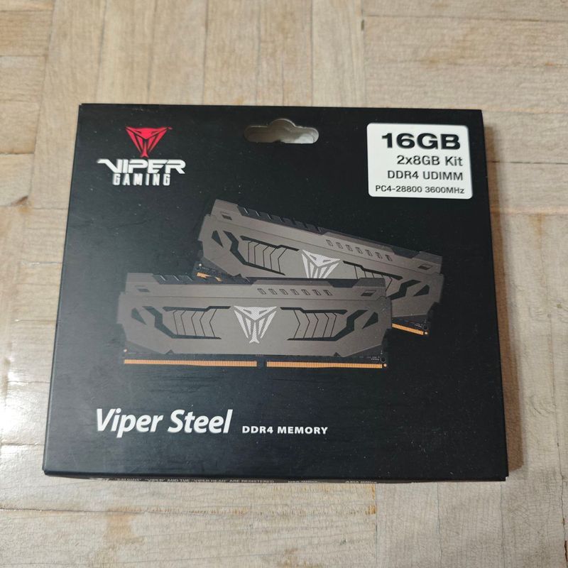 Patriot Viper DDR4 16GB (2x8GB) 3600MHz