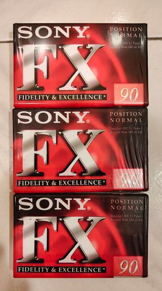 Musicassetta Sony FX 90.