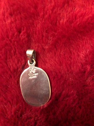 Colgante Sagrado Corazón Plata