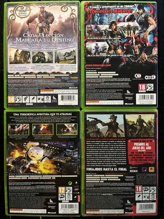 Juegos 360 25€/unidad