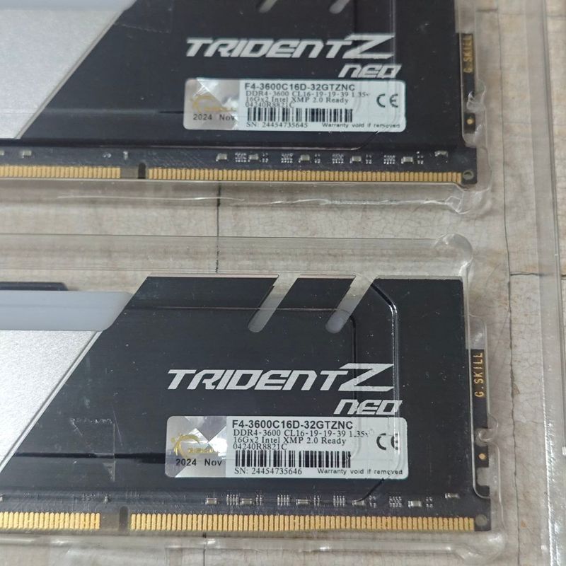 Trident Z Neo DDR4 32GB 3600 afbeelding 2