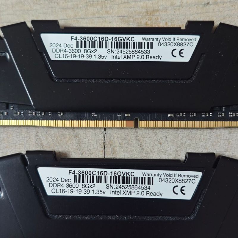 G.Skill RipJaws V DDR4 16GB (2x8GB) afbeelding 2