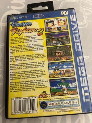 Virtua Fighter 2 Mega Drive SEGA