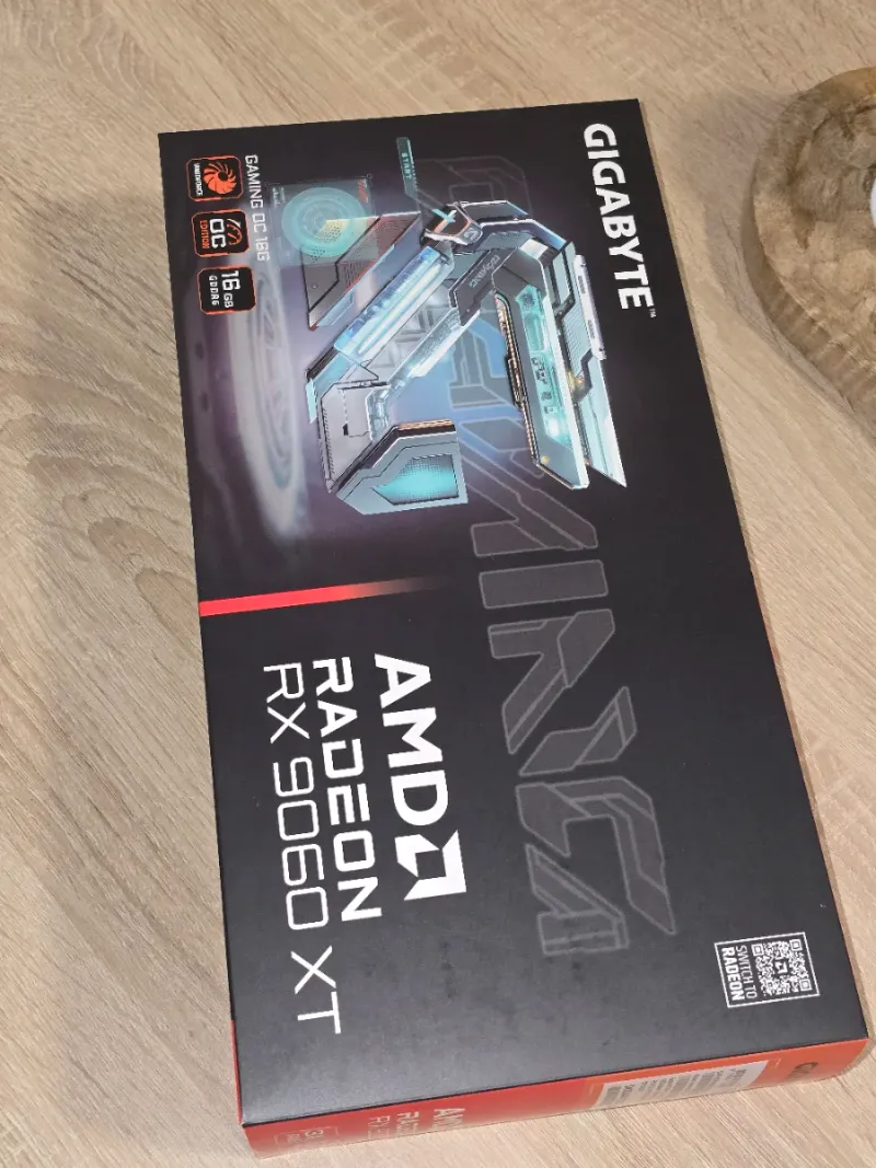 Gigabyte RX 9060 XT 16gb afbeelding 3