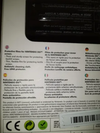 NUEVO. Protectores Pantalla Nintendo DSi